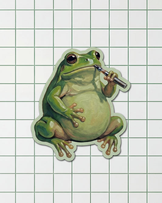 Vaping Frog