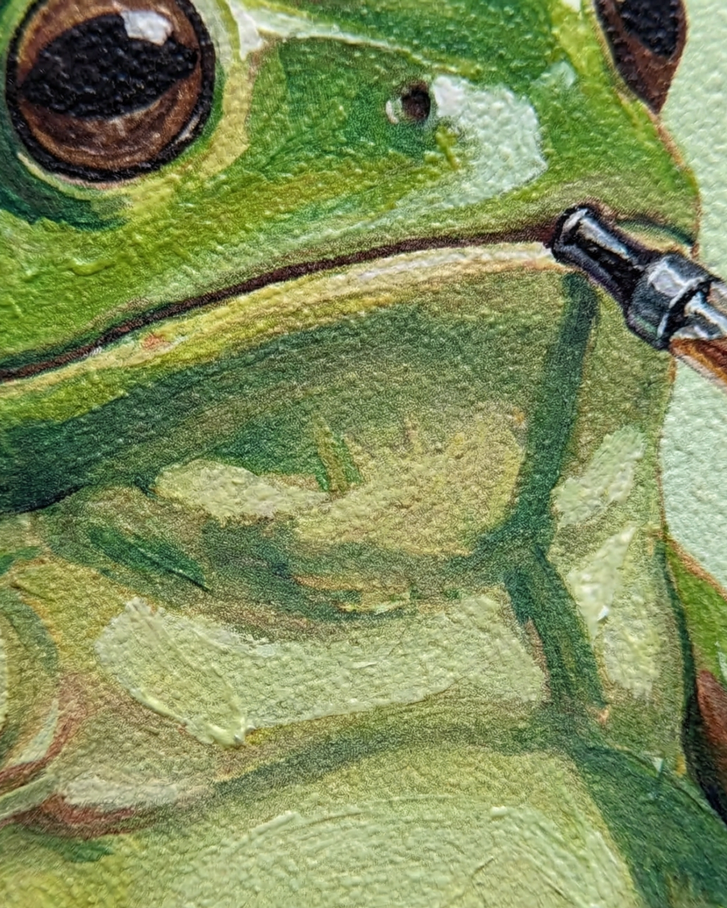 Vaping Frog